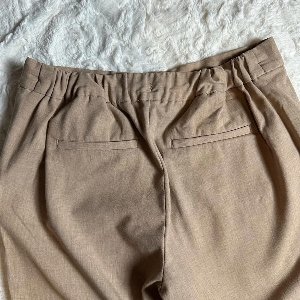 Banana Republic Hayden Pants | Women’s Size 2 | Beige Tapered Work Trousers